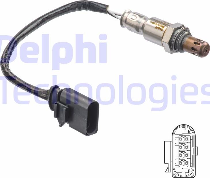 Delphi ES21267-12B1 — Sonda lambda