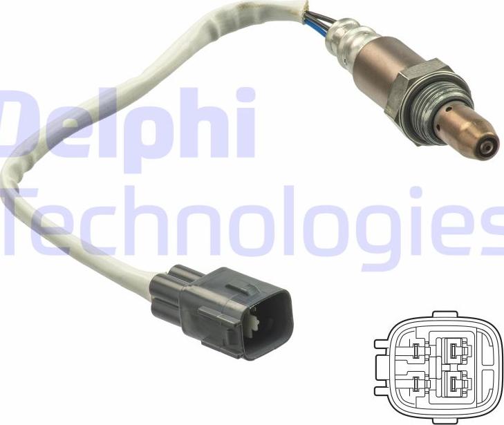 Delphi ES21207-12B1 — Sonda lambda