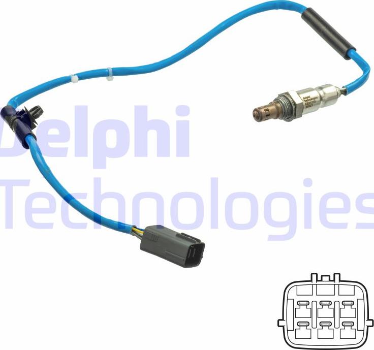 Delphi ES21210-12B1 — Sonda lambda