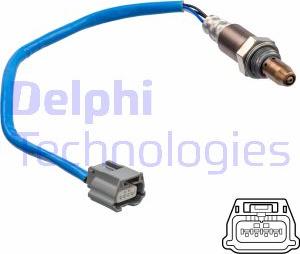 Delphi ES21237-12B1 — Sonda lambda