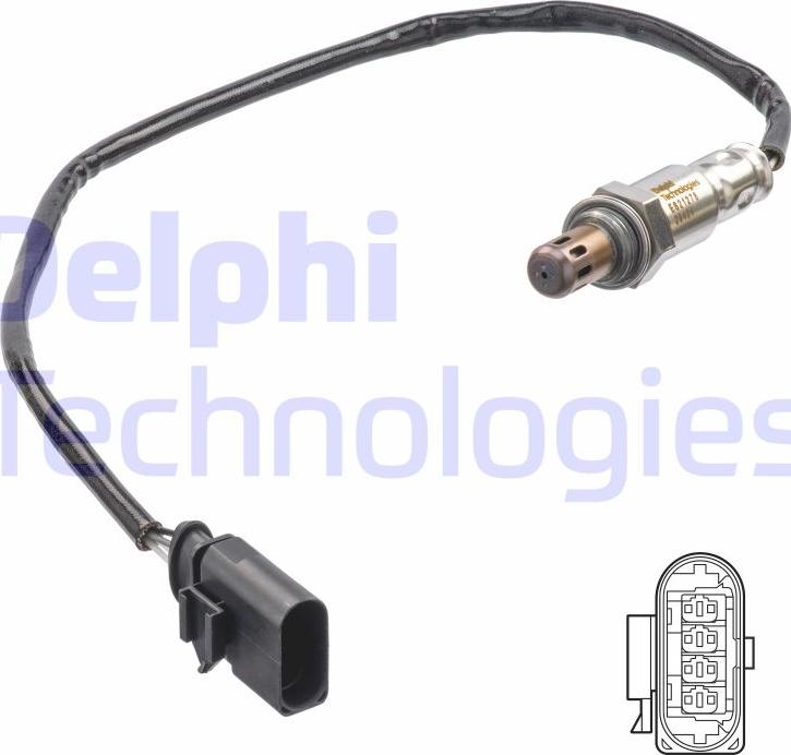 Delphi ES21278-12B1 — Sonda lambda