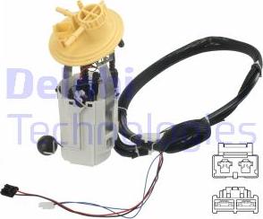 Delphi FG1251-12B1 — Moduł pompy paliwa