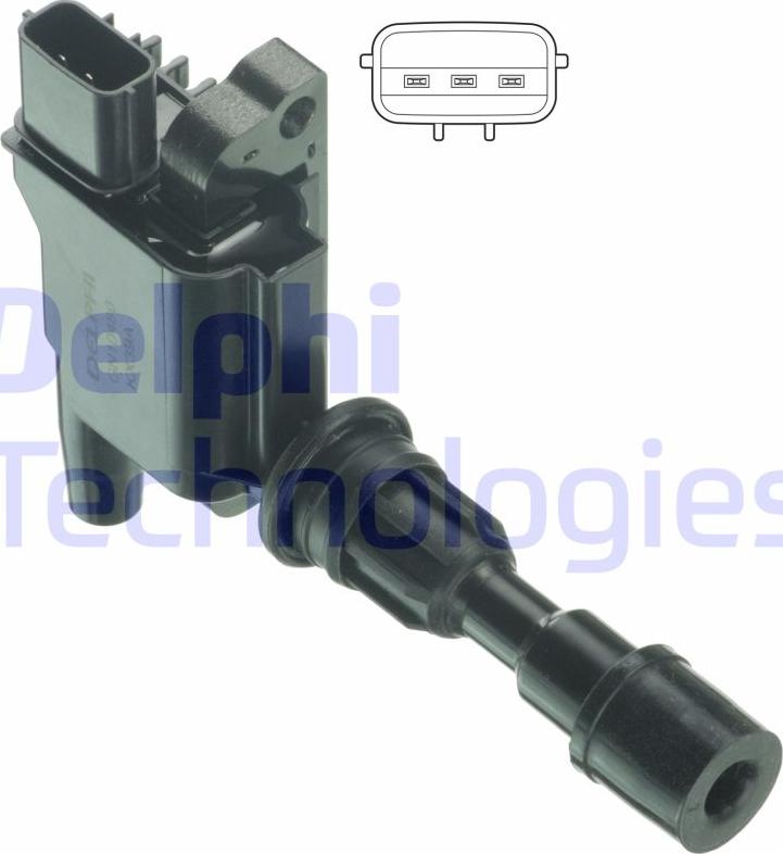 Delphi GN10480-12B1 — Cewka zapłonowa