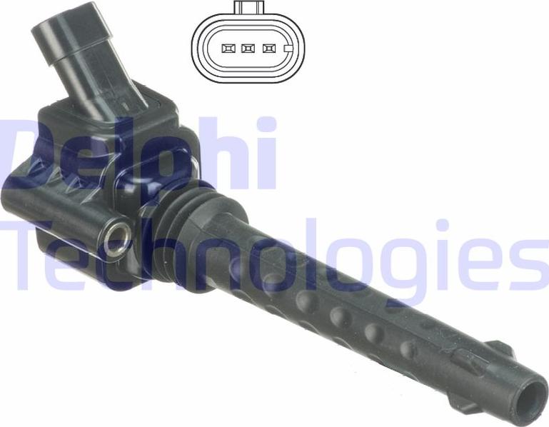 Delphi GN10528-12B1 — Cewka zapłonowa