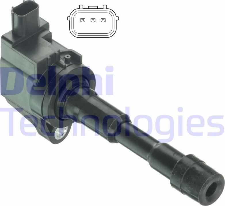 Delphi GN10693-12B1 — Cewka zapłonowa