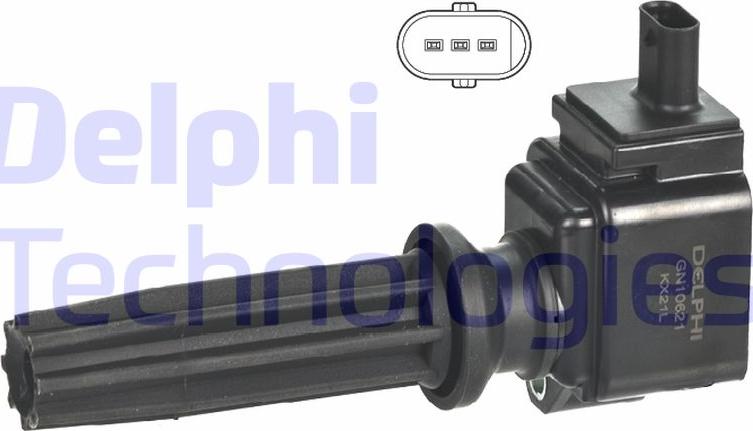 Delphi GN10621-12B1 — Cewka zapłonowa