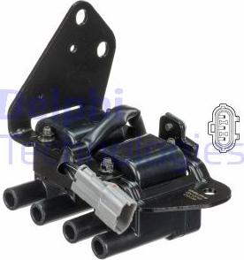 Delphi GN10795-12B1 — Cewka zapłonowa
