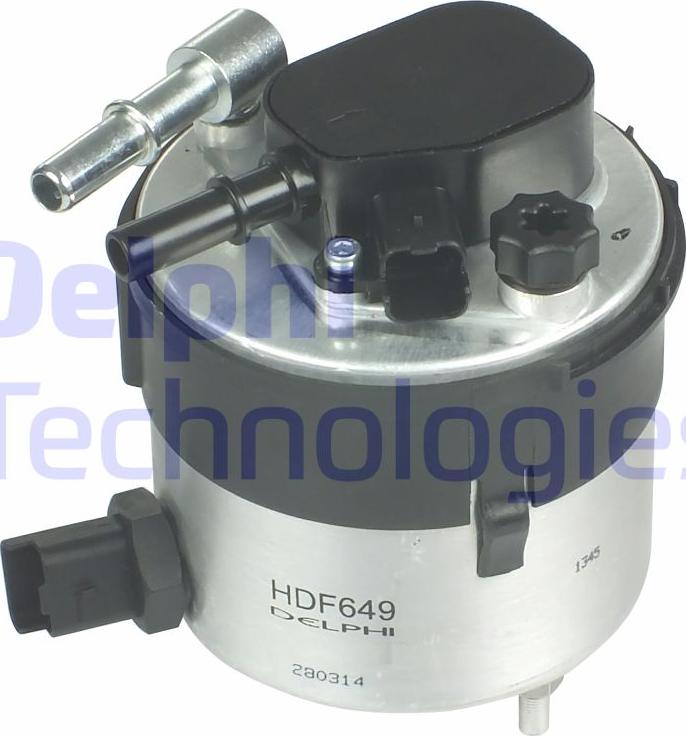 Delphi HDF649 - FILTR PALIWA FORD 1.6TDCI-VOLVO S40 05-