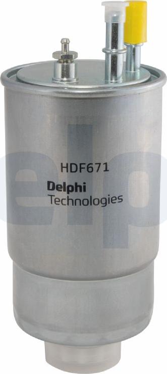 Delphi HDF671 — Filtr paliwa