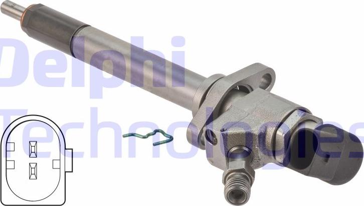 Delphi HRD647 — Korpus wtryskiwacza