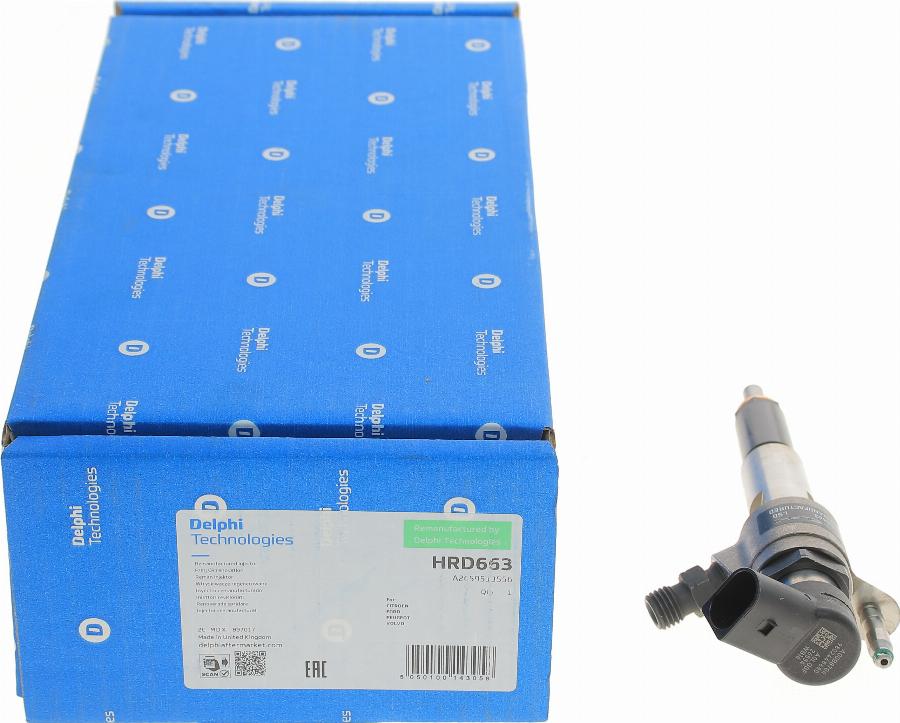Delphi HRD663 — Korpus wtryskiwacza