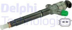 Delphi HRD629 - WTRYSKIWACZ CR TOYOTA AURIS 2.0D 06- REGENEROWANY