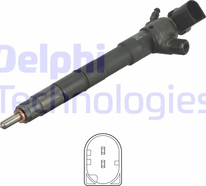 Delphi HRD373 — Korpus wtryskiwacza