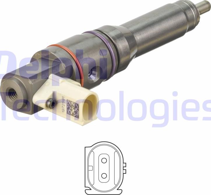 Delphi HRE305 — Korpus wtryskiwacza