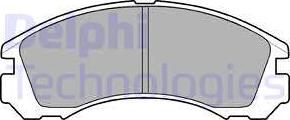 Delphi LP871 - Klocek hamulcowy kpl.