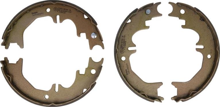 Delphi LS2053 — Zestaw szczęk hamulcowych, hamulec postojowy