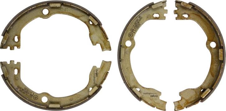 Delphi LS2119 — Zestaw szczęk hamulcowych, hamulec postojowy