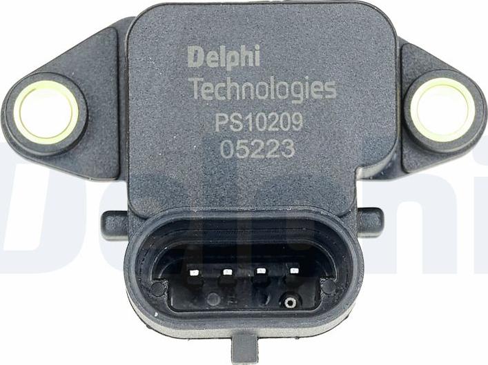 Delphi PS10209 - CZUJNIK CIŚN. POWIETRZA OPEL VECTRA 2.0 16V 03-