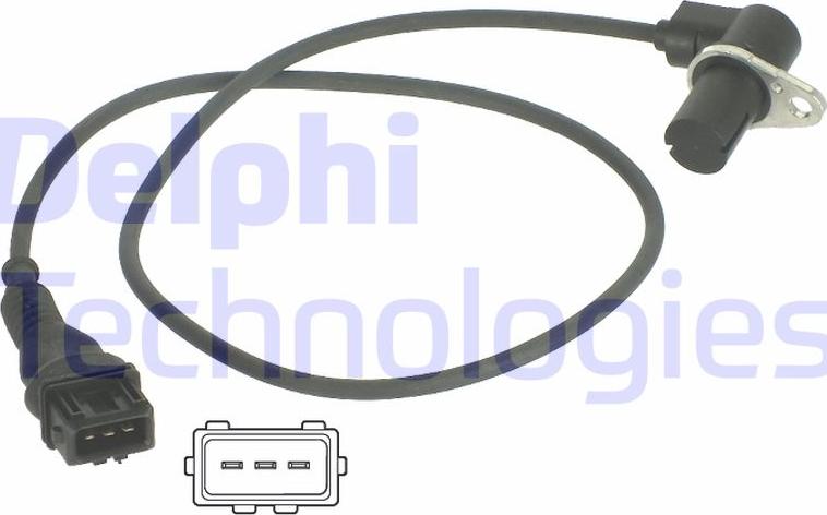 Delphi SS10893 — Generator impulsów, wał korbowy