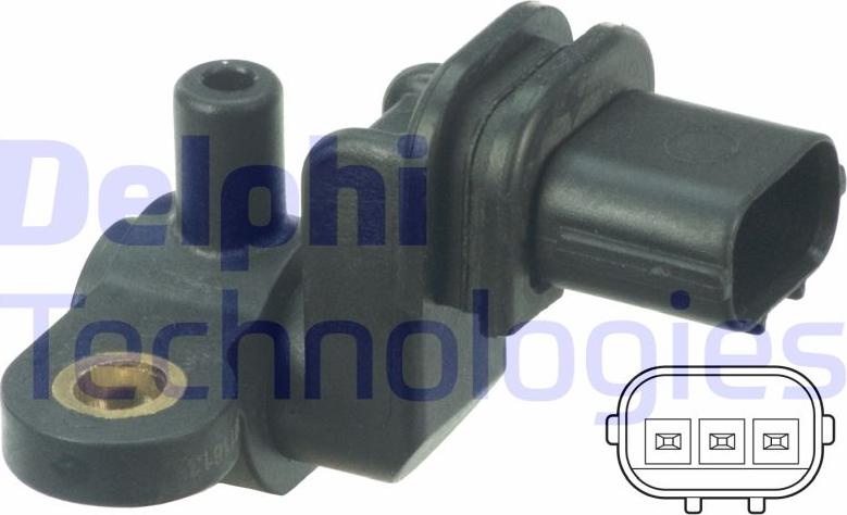 Delphi SS11169 - CZUJNIK POŁOŻENIA WAŁU KORB. HONDA CIVIC 1.6 01-