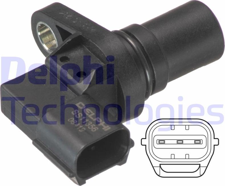 Delphi SS11356 - CZUJNIK POŁOŻENIA WAŁKA ROZRZ. MAZDA 5 2.0 11-