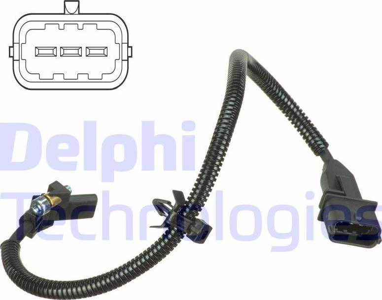 Delphi SS11321 - CZUJNIK POŁOŻENIA WAŁU KORB. OPEL ASTRA 1.6 09-