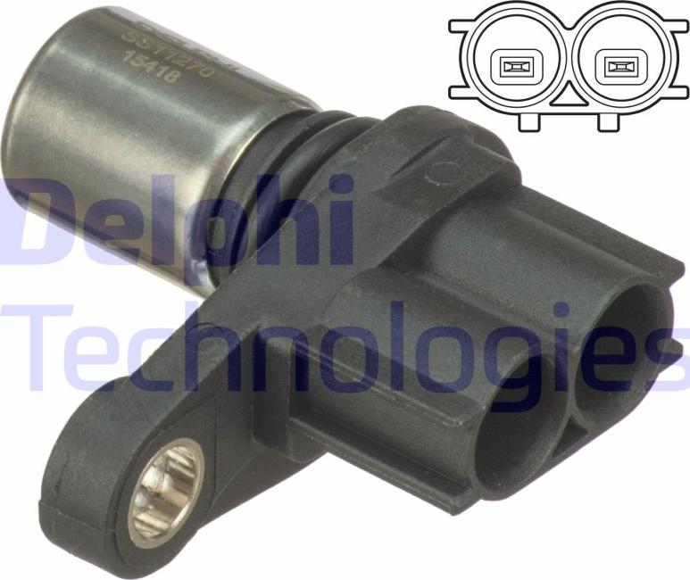 Delphi SS11270 - CZUJNIK POŁOŻENIA WAŁU KORB. TOYOTA YARIS 1.3 99-