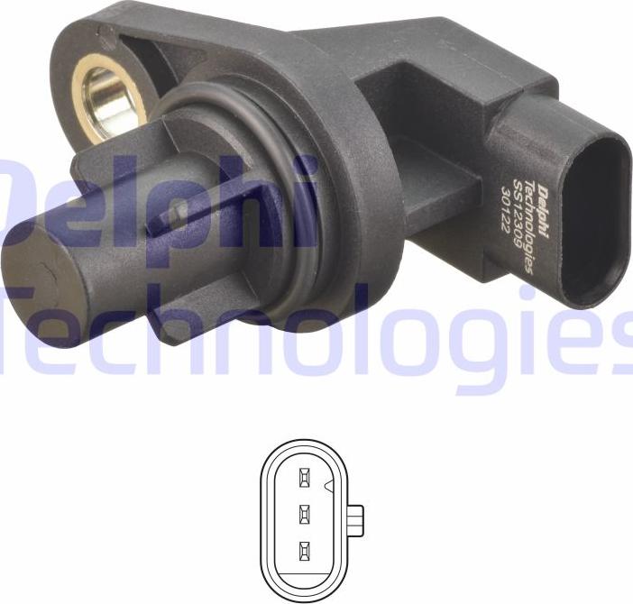 Delphi SS12309-12B1 — Czujnik, pozycja wałka rozrządu