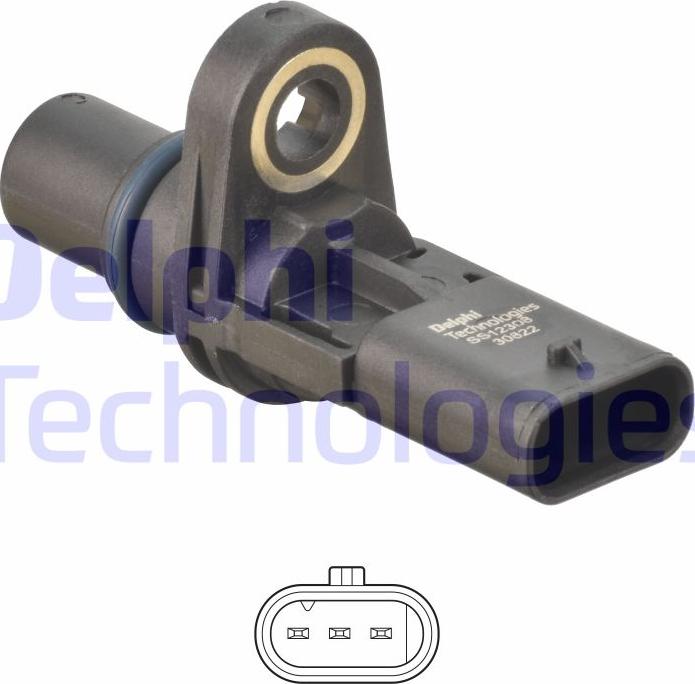 Delphi SS12308-12B1 — Czujnik, pozycja wałka rozrządu