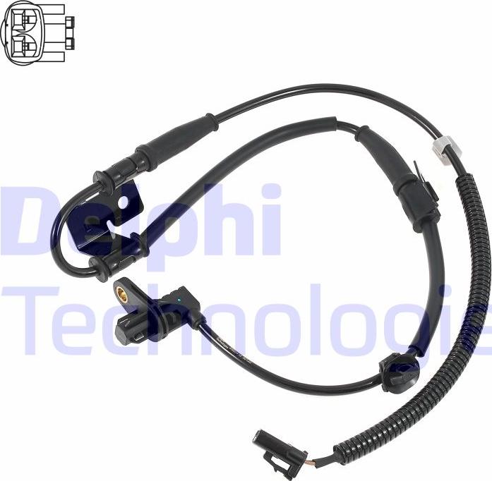 Delphi SS20416-12B1 - CZUJNIK ABS