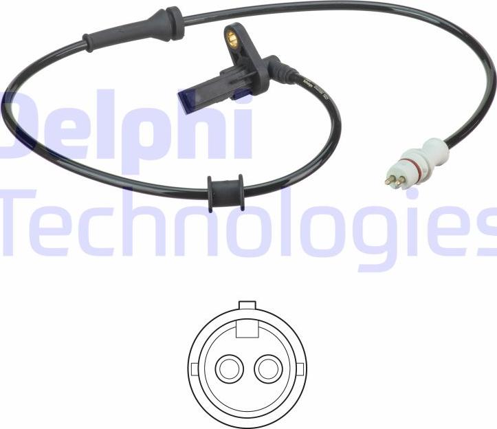 Delphi SS20590 - CZUJNIK ABS