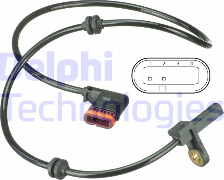 Delphi SS20541 - CZUJNIK ABS DB T. S KLASA W221 05- LE-PR