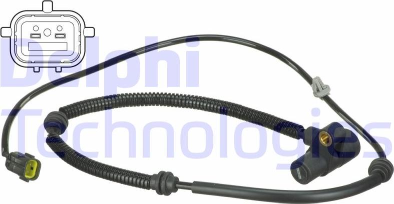 Delphi SS20515 - Czujnik prędkości koła ABS