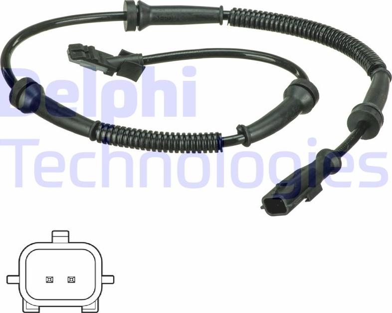 Delphi SS20572 — Czujnik, prędkość obrotowa koła