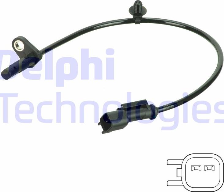 Delphi SS20805 — Czujnik, prędkość obrotowa koła