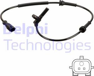 Delphi SS20839 - Czujnik prędkości koła ABS