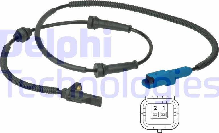 Delphi SS20390 — Czujnik, prędkość obrotowa koła