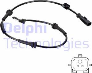 Delphi SS20799 — Czujnik, prędkość obrotowa koła