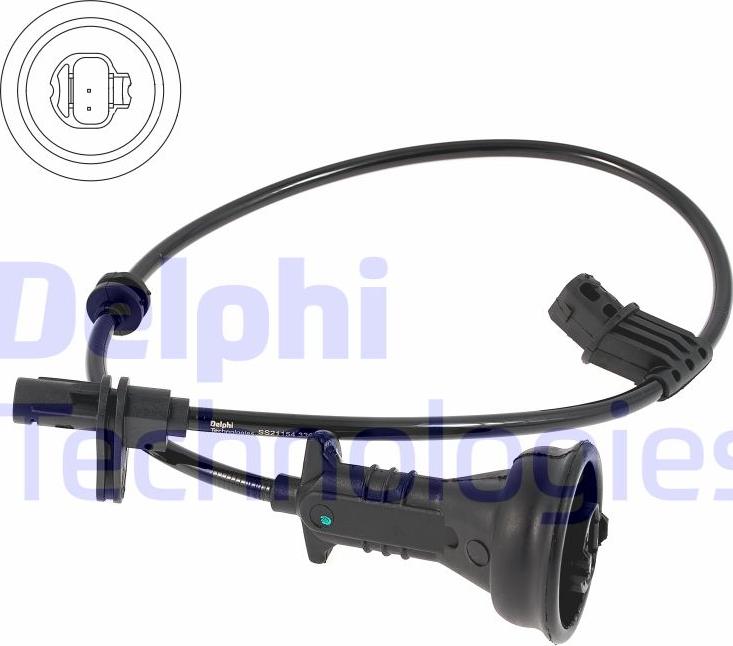 Delphi SS21154-12B1 - CZUJNIK ABS