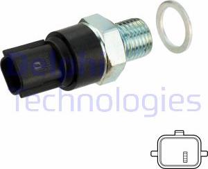 Delphi SW90071 - Czujnik ciśnienia oleju