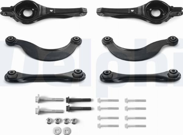 Delphi TC8585KIT - Zestaw wahaczy zawieszenia tył