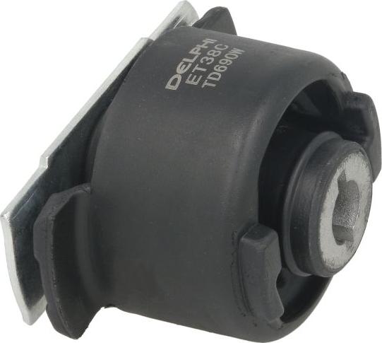 Delphi TD690W — Łożyskowanie, korpus osi