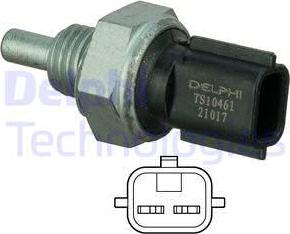 Delphi TS10461 - CZUJNIK TEMP. PŁYNU CHŁODZĄCEGO NISSAN QASHQAI 1.6DCI 11-