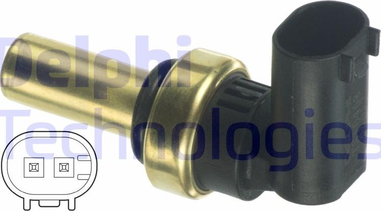 Delphi TS10468 — Czujnik, temperatura płynu chłodzącego