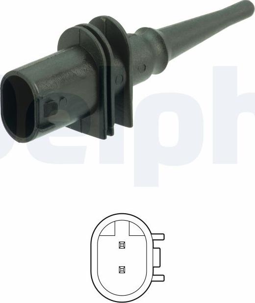 Delphi TS10533 - CZUJNIK TEMP. ZEWN. BMW 1 E82 2.0 07-