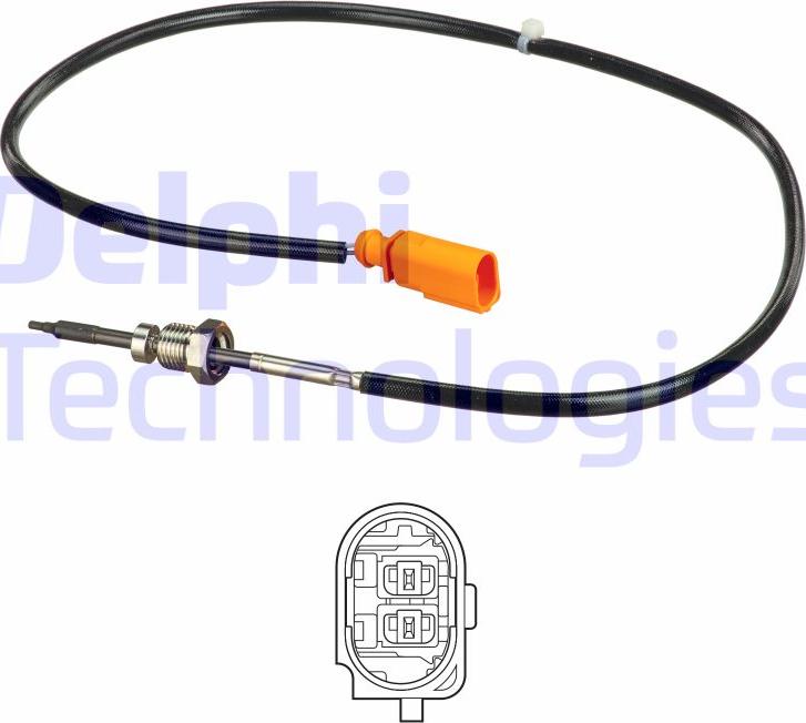 Delphi TS30139 — Czujnik, temperatura spalin