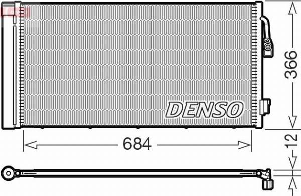 Denso DCN05114 — Skraplacz, klimatyzacja