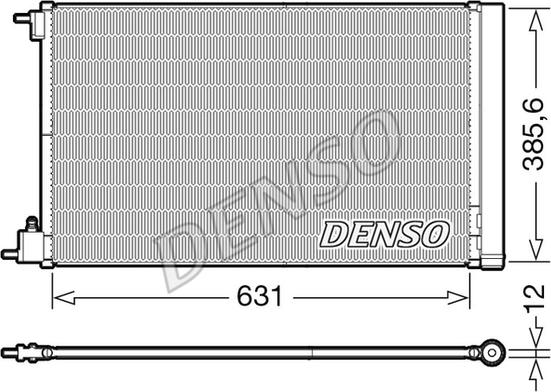 Denso DCN20039 — Skraplacz, klimatyzacja