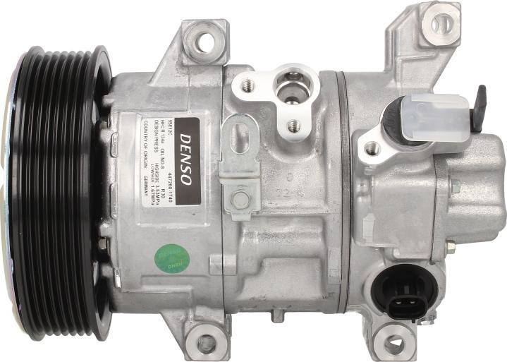 Denso DCP50124 — Kompresor, klimatyzacja