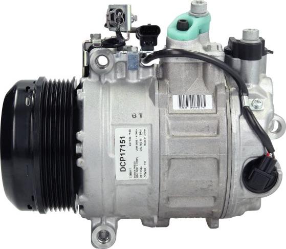 Denso DCP17151 - Sprężarka klimatyzacji sprężająca i cyrkulująca czynnik chłodniczy